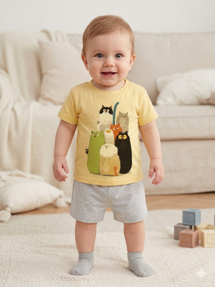 Atmungsaktives Baby Sportshirt Sommer