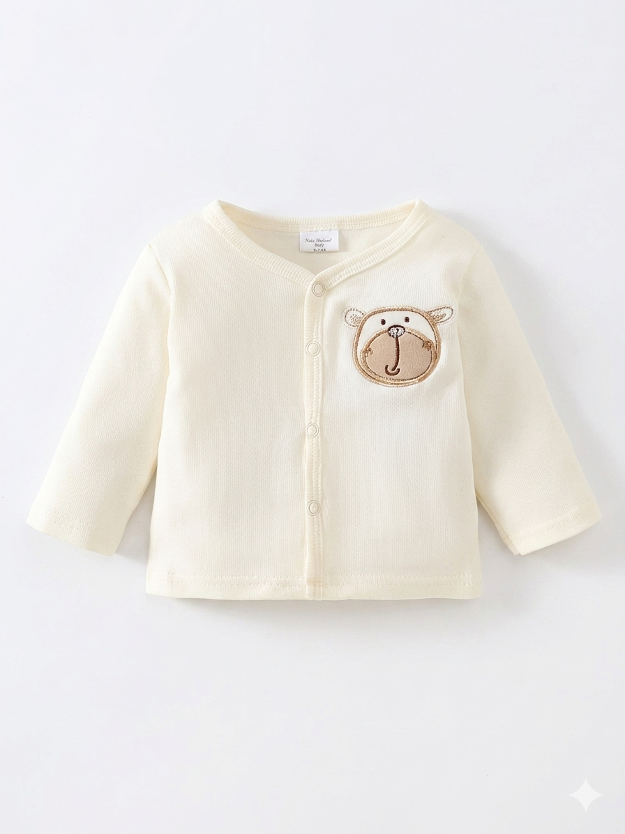 8er-Set Neugeborenen-Baby-Set mit Mütze und Lätzchen, 100% Baumwolle