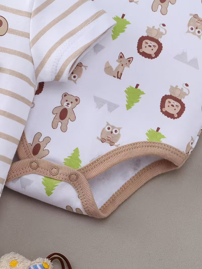Das ultimative Starter-Glück: 5-teiliges Unisex Baby-Set für das ganze Jahr