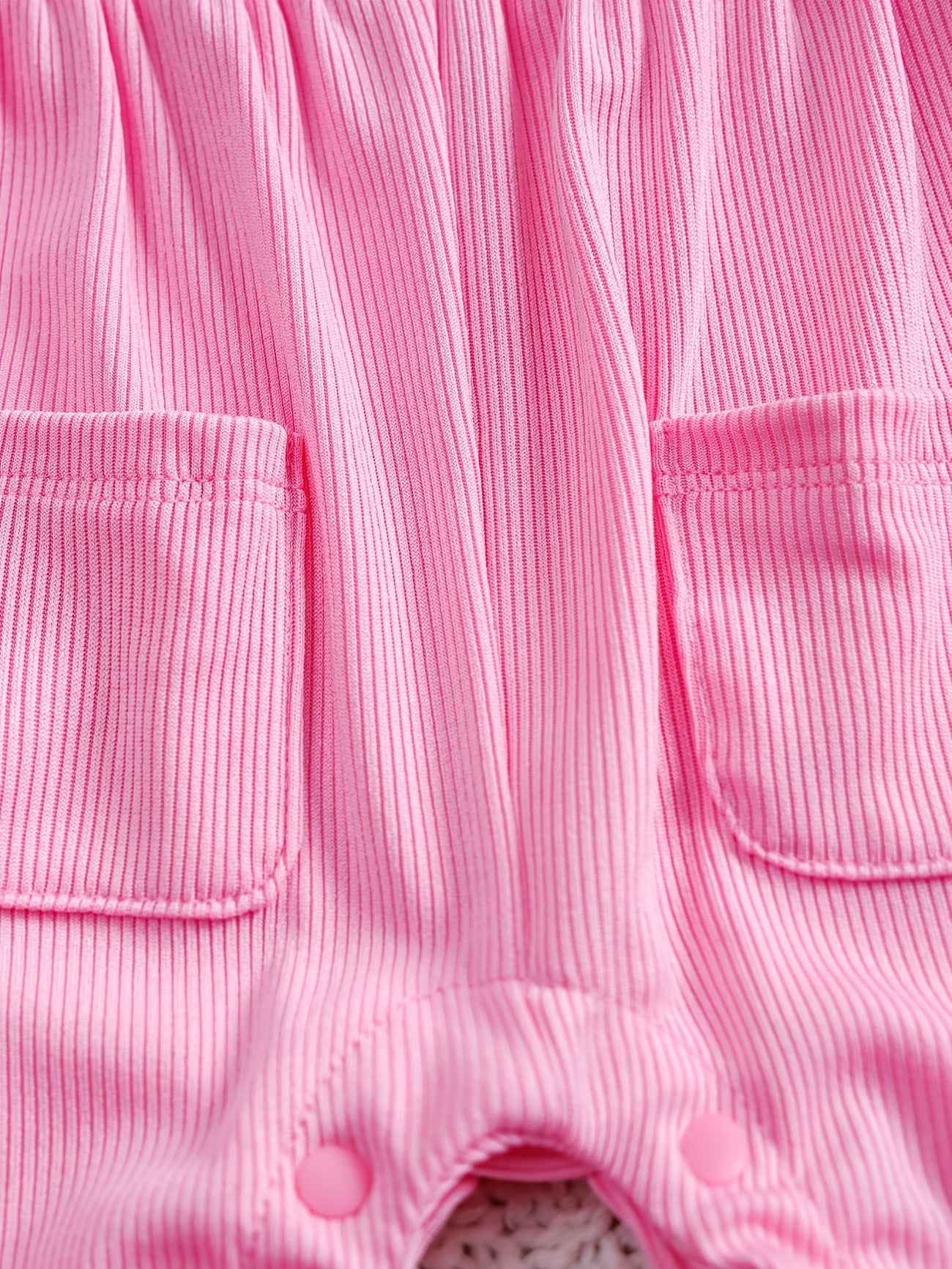Neugeborenes Mädchen Sommer Pastoralstil 3D-Blumen-Träger 2-in-1 Look