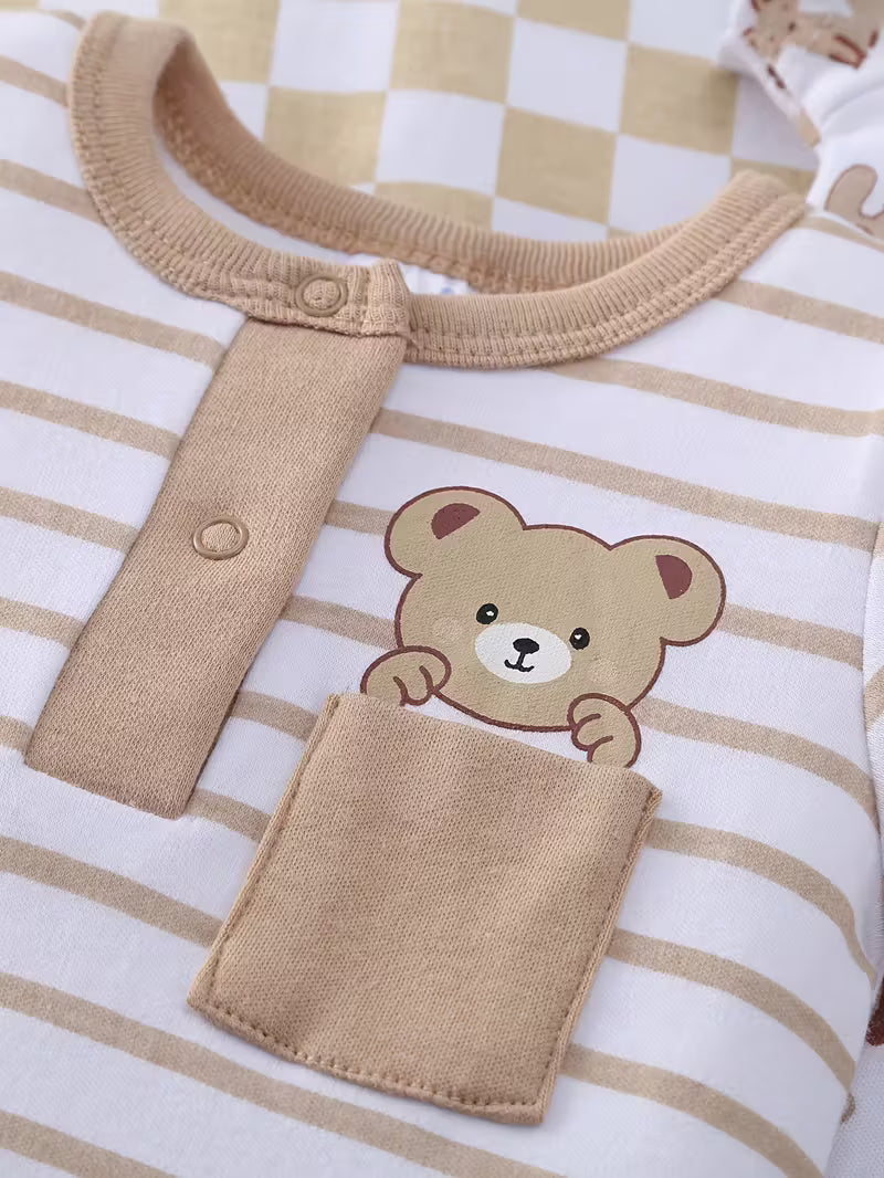 Das ultimative Starter-Glück: 5-teiliges Unisex Baby-Set für das ganze Jahr