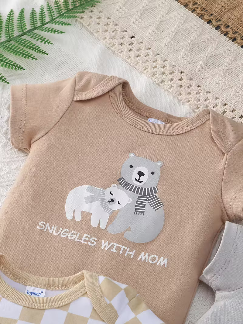 Das ultimative Starter-Glück: 5-teiliges Unisex Baby-Set für das ganze Jahr